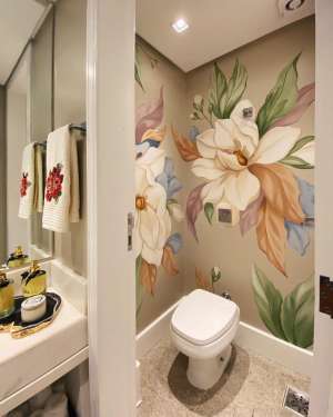 卫生间和厨房可以画墙绘吗？