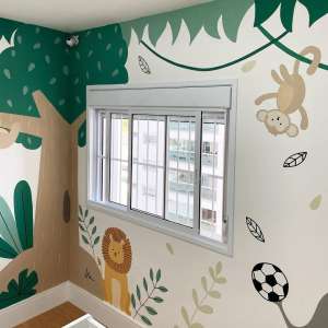 画卧室的图案墙绘公司会提供吗？